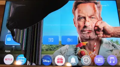 Sony 65X80K 4K UHD LED TV for sale. 65 inch Screen is cracked., View more