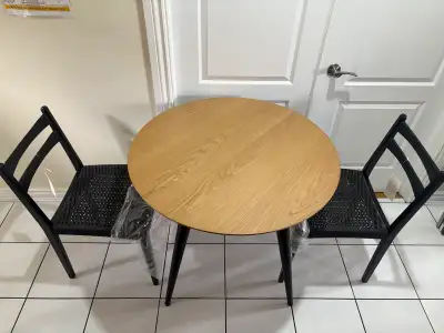 New round dining table for 4 diameter 35.5 inches , View more