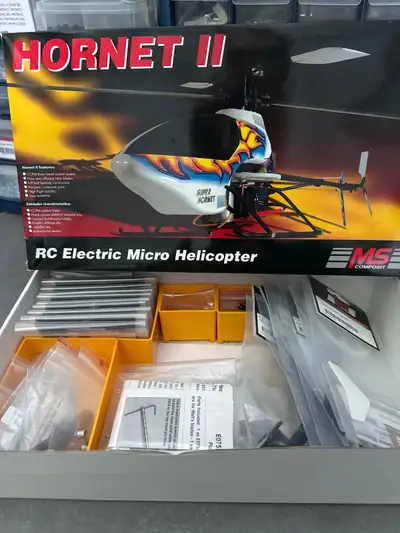 MS Composite Hornet II electric RC helicopter, View more