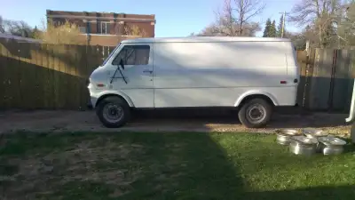 Trade for fishing boat, or big block GM with 4 speed tran,s complete drop in. Van was safetied , has...