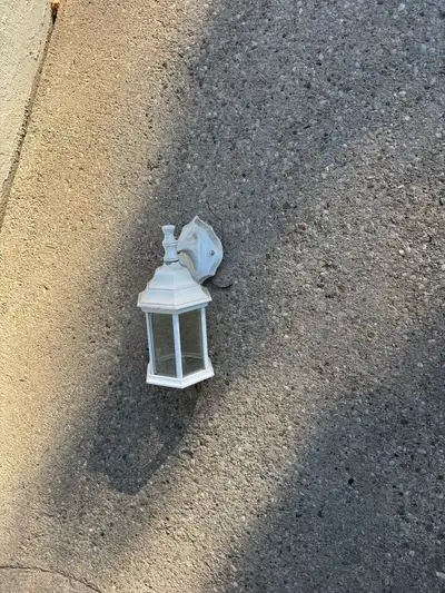 Outdoor Wall Lamp White, View more