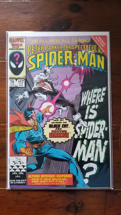 Peter Parker, The Spectacular Spider-Man - Issue 117 - Aug 1986, View more