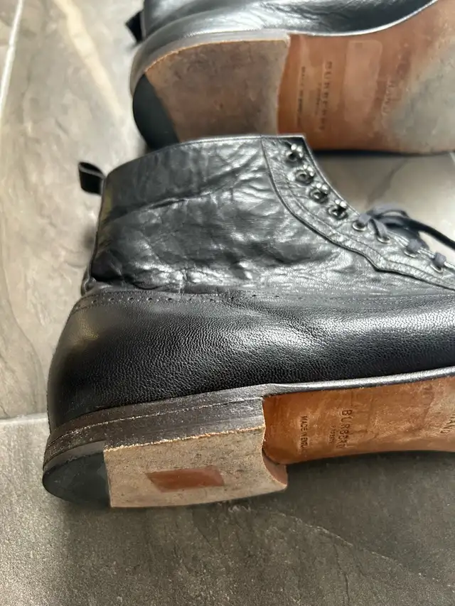 Burberry Men Black Boots in Men's Shoes in Mississauga / Peel Region - Image 7