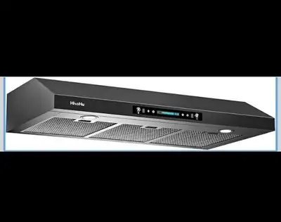 HisoHu 36 Inch Under Cabinet Range Hood with 900-CFM,4 Speed Ges, View more