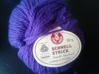 4 balls Superwash Wool yarn, various colours