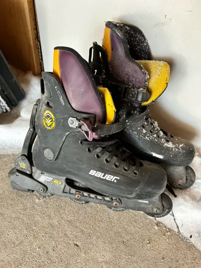 Bauer Rollerblades size 10, View more