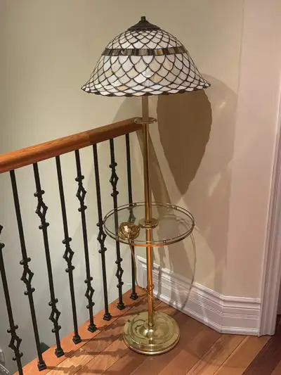 MCM TIFFANY STYLE Floor Lamp, View more