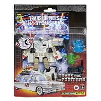 Transformers Ghostbusters Ecto-1 Ectotron with Comic Book