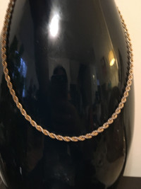 Gold plated gold chain 14K GP Looks Great When Worn