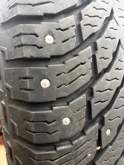 I'm selling a set of four Nokian LT275/65R18 winter tires, perfect for SUVs and light trucks, offeri...