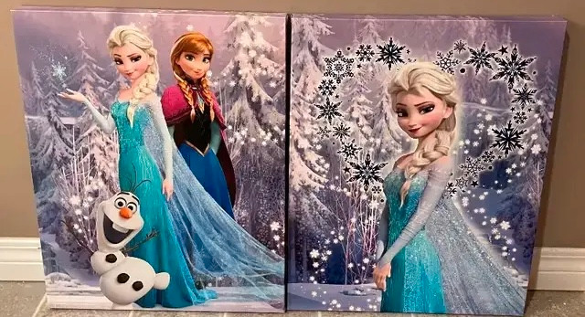 Disney Frozen Wall Pictures in Home Décor & Accents in St. Albert