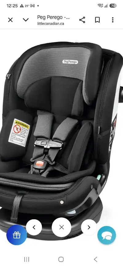 Peg-Perego Child Car Seat With Base, View more
