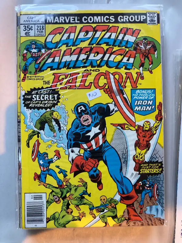 Marvel  Comics Captain America Comics, Collector Grade in Comics & Graphic Novels in Trenton - Image 2