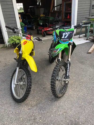 2014 Kawasaki KX100, amazing condition. Bike is super fun to ride and has lots of power. I have lots...