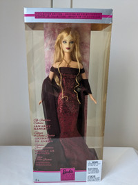 Vintage Barbie doll collectible January Garnet