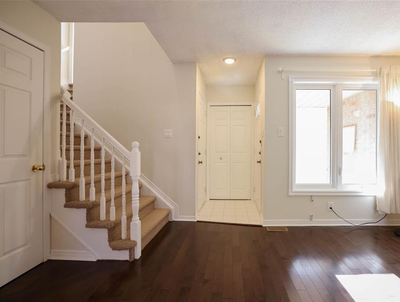 Welcome to this row unit townhome located in the heart of Kanata Lakes. Beautiful 3 Bed + 2.5 Bath +...