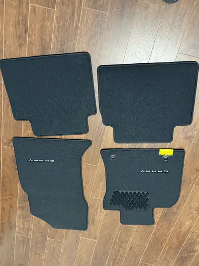 Brand New Car Mats Never used, still in original condition. DM me if interested. Thank you!