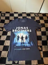 Dark navy blue Jonas brothers 2023 tour Tshirt unisex size small