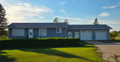 Find your peaceful home away from the busyness of town and city. This home, with full basement, has...