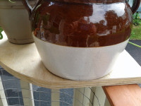 Pot à Bean / jarre à fèves au lard / estampillé 4 authentique