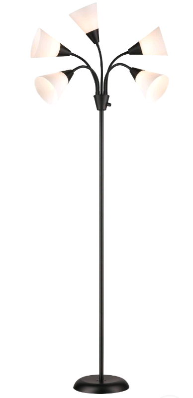 Room Essentials 5 Head Floor Lamp - Brand new in box , View more