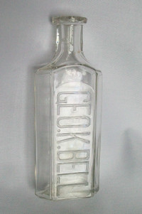 Saint John antique medicine bottle