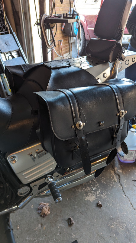 Motorcycle saddlebags in Other in Hamilton