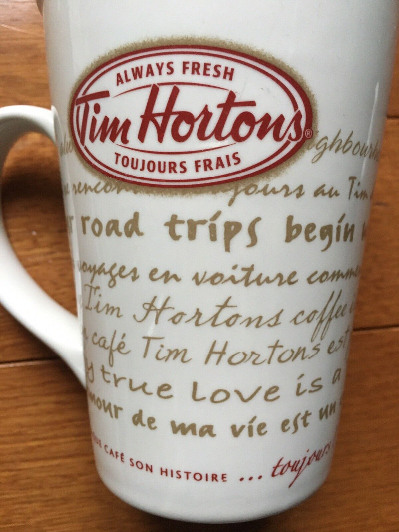 Tim Hortons mug  good size great for coffee lovers  for sale  