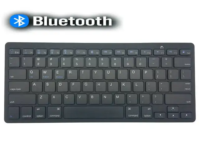 New Clavier Bluetooth 3.0 Slim Keyboard for Android Windows iOS in Other in City of Montréal - Image 2