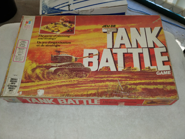 Tank Battle ( Board Game from 1970's ) in Toys & Games in Tricities/Pitt/Maple