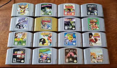 Nintendo 64 N64 Games, View more