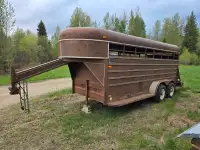 16ft glendale livestock trailer