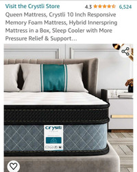 BRAND NEW IN BOX QUEEN MATTRESS 