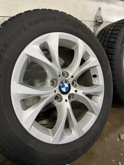 235 55 17 BMW Goodyear Winter Command BMW Rims & Tires Located in Woodbridge First come first serve...