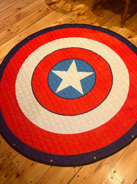 Large captain America play mat/Storage bag