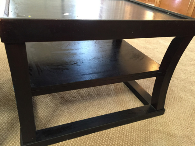 I deliver! Dark CoffeeTable in Arts & Collectibles in St. Albert - Image 3