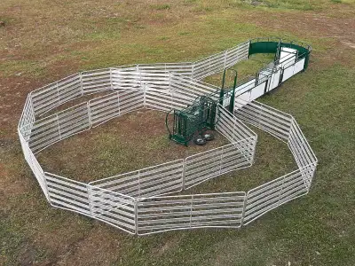 CATTLE/SHEEP/GOAT HANDLING & PENNING EQUIPMENT - 50% FUNDING!, View more