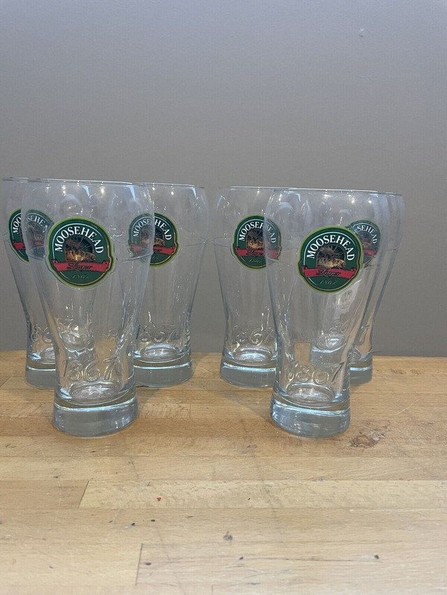 Moose head beer glasses  in Kitchen & Dining Wares in Dartmouth