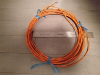 Câble 1Pair x 18awg Strd Cerco Cable 8270 Plenum FT6 Orange PVC