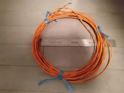Câble 1Pair x 18awg Strd Cerco Cable 8270 Plenum FT6 Orange PVC, View more