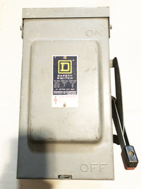 SQUARE D HU361RB HEAVY DUTY SAFETY SWITCH - PANNEAU SQUARE D