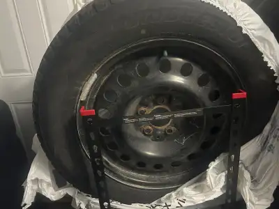 225/65R/17 winter tires and rims in excellent condition with a little over a winter season use. Aski...