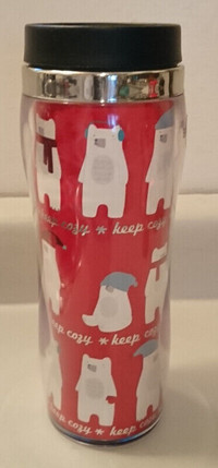 Coca Cola Keep Cozy BPA Free Travel Mug/ Water Bottle