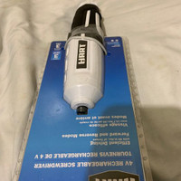 HART 4-Volt Rechargeable Screwdriver with Philips