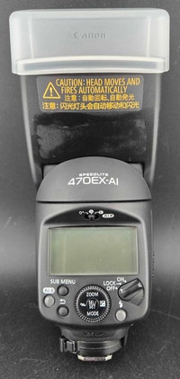 Canon Speedlite 470EX-AI Flash City of Toronto Toronto (GTA) Preview