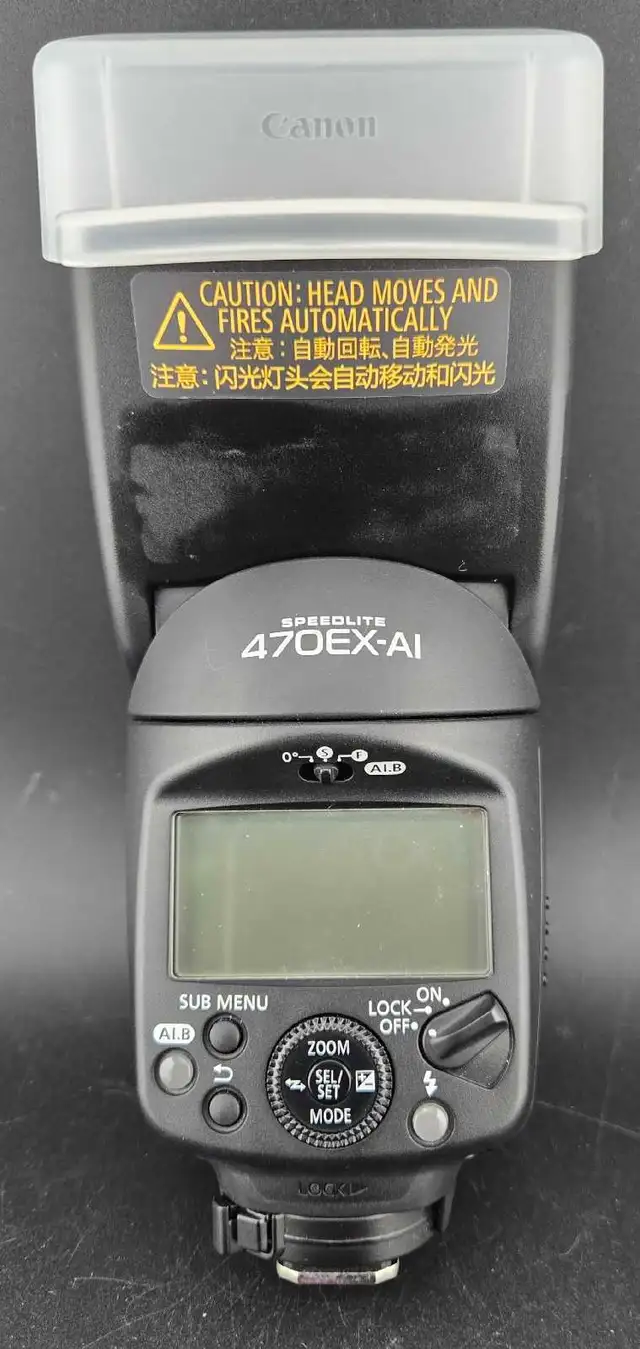 Canon Speedlite 470EX-AI Flash in Cameras & Camcorders in City of Toronto - Image 2