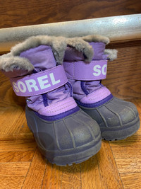 Sorel winter boots size 7T