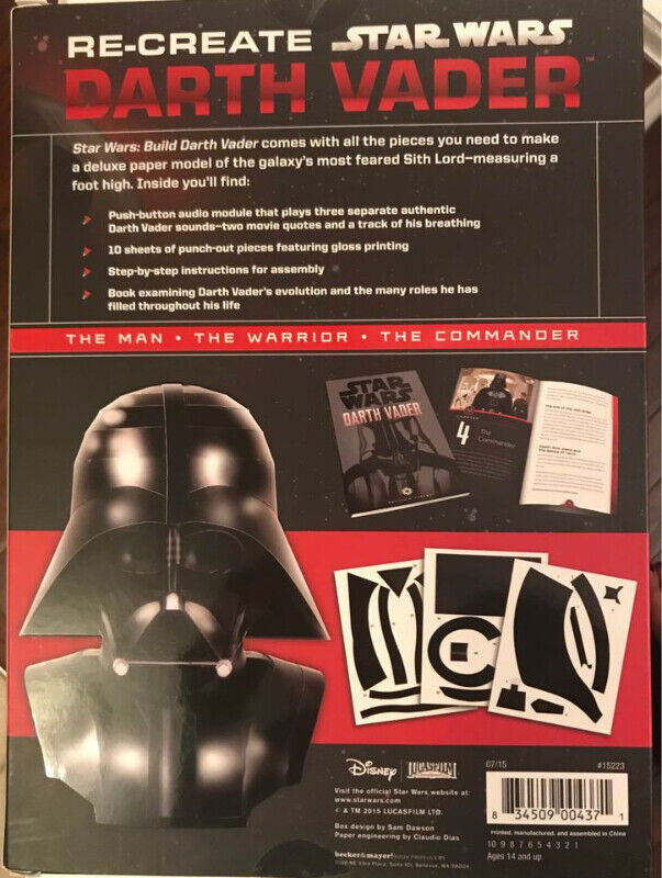 Star Wars: Build Darth Vader for sale  