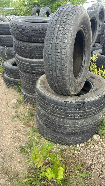 Trailer Tires Doubleking DK 688 ST 205/75 R14 Load Ranged $220 Please text or call me : mercurysergi...