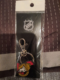 New in package, NHL Ottawa Senators hockey keychain